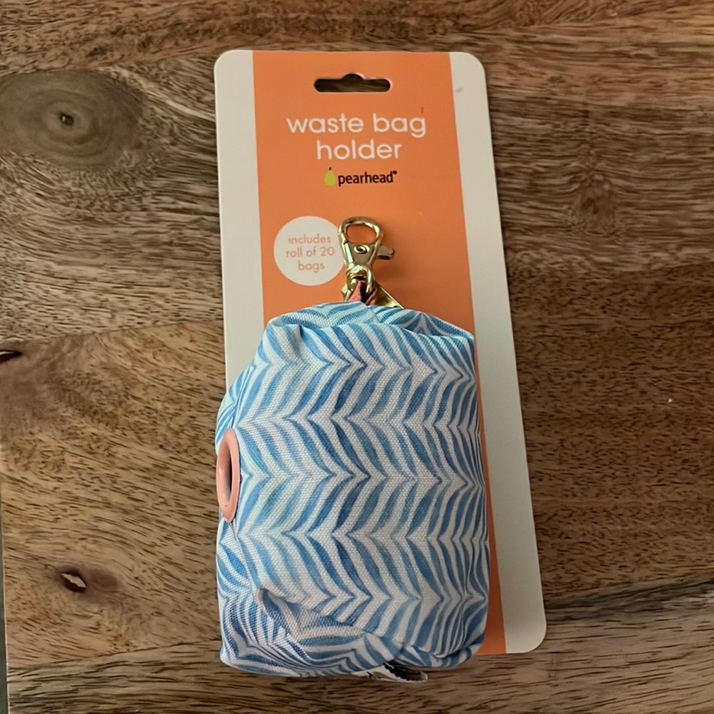 🆕 Pearhead Blue & Pink Waste Bag Holder